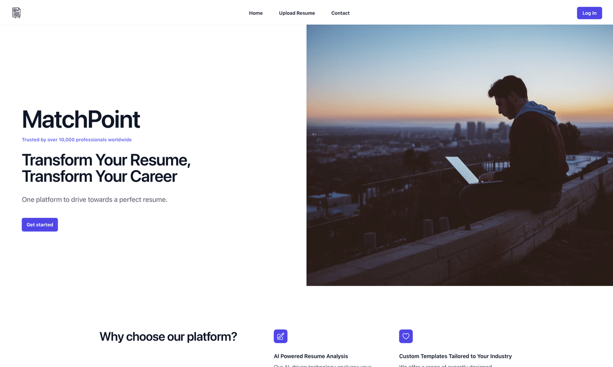 MatchPoint: The Resume Analyst project